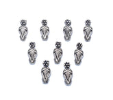 Silver Kholapuri Beads 20 MM Per Packet of 30 Pcs- (KBP-009)